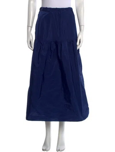 Pre-owned Sofie D'hoore Long Skirt In Blue