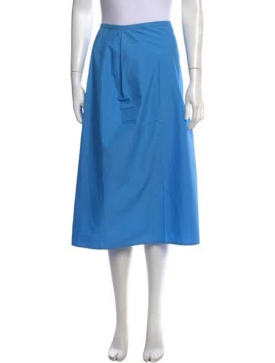 Pre-owned Sofie D'hoore Midi Length Skirt W/ Tags In Blue