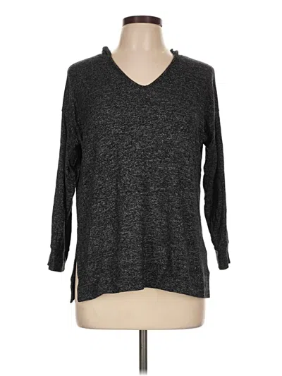 Pre-owned Soft Surroundings Pullover Sweater In Gray