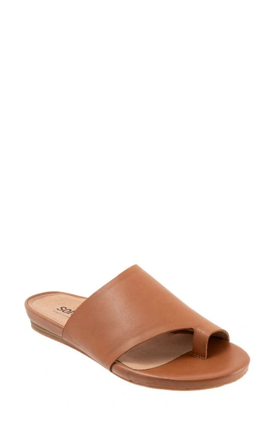 Softwalk Corsica Slide Sandal In Luggage