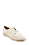 Softwalk Willet Wingtip Derby In Ivory