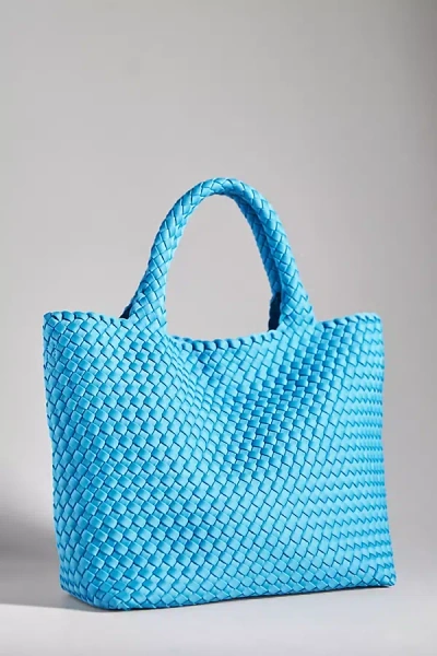 Sol And Selene Neoprene Tote Bag In Blue