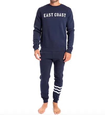 Sol Angeles Mens Waves Jogger In Navy In Blue