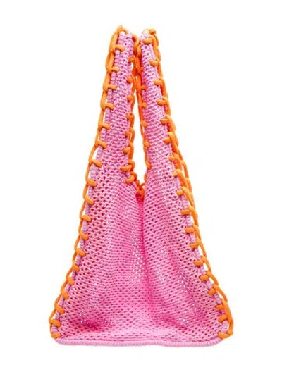 Pre-owned Solid & Striped Hobo In Pink