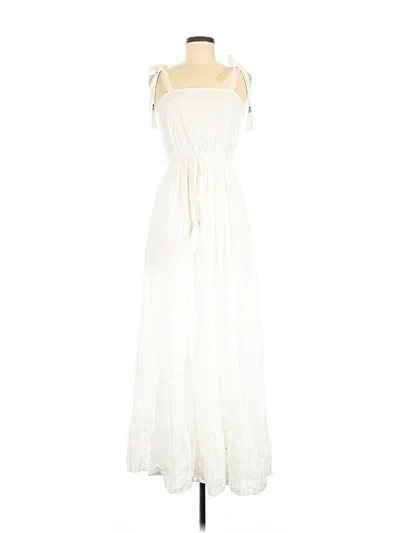 Pre-owned Solitaire Casual Dress In Ivory