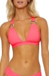 Soluna Ring Bikini Top In Popsicle