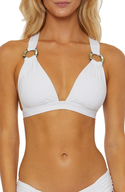 Soluna Ring Bikini Top In White