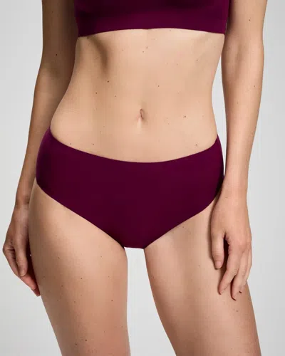 Soma Women's Enbliss Soft Stretch High-leg Panty In Purple Size Xs |  In Brown