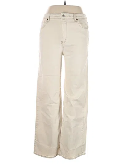 Pre-owned S.o.n.g. Jeans In Ivory