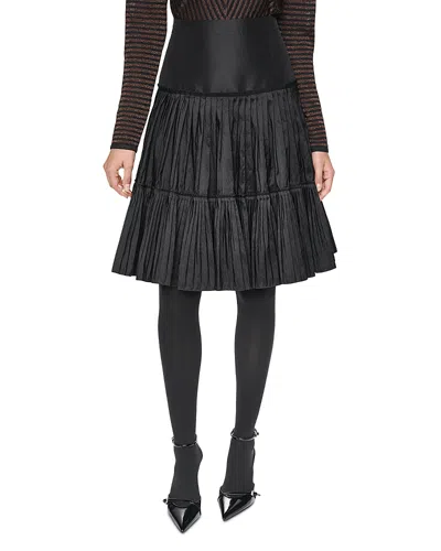 Sonia Rykiel A Line Pleated Skirt - Exclusive In Multi