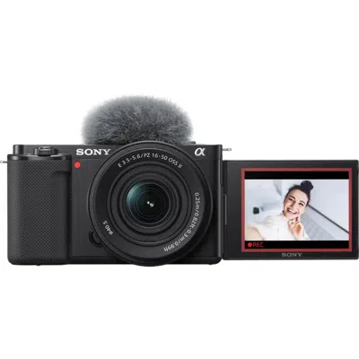 Sony 16-50mm Vlog Camera With Interchangeable Lens - Black