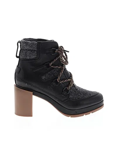 Pre-owned Sorel Ankle Boots In Black