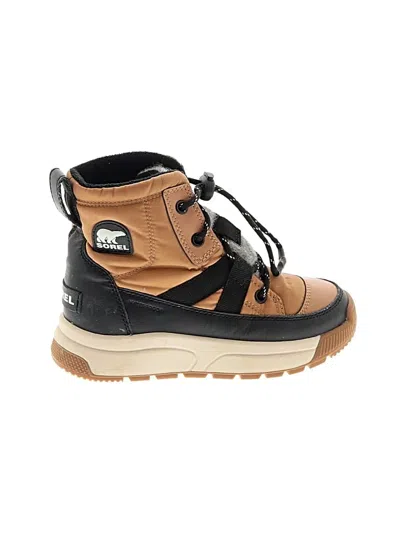 Pre-owned Sorel Kids' Boots In Tan