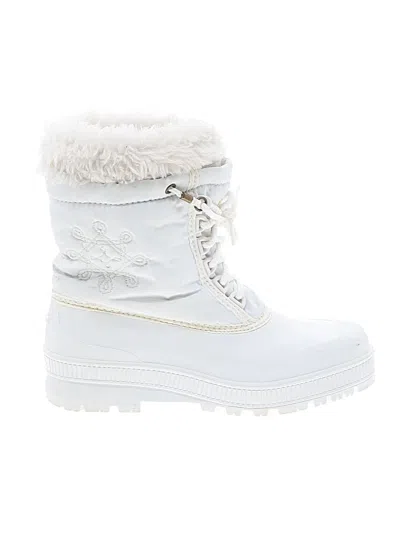 Pre-owned Sorel Rain Boots In White
