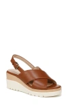 Soul Naturalizer Goodtimes Slingback Sandal In Mid Brown Faux Leather