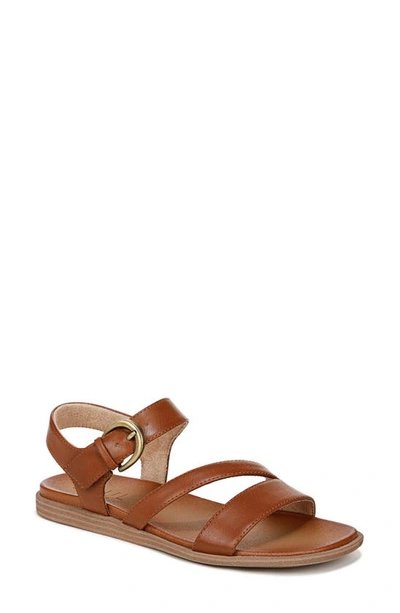 Soul Naturalizer Jayvee Sandal In Brown Faux Leather