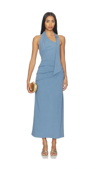 Sovere / Deena Dress In Sterling Blue