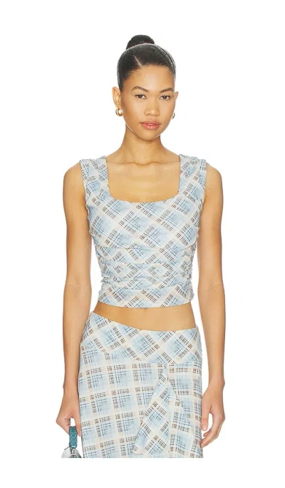Sovere / Novalyn Plaid Top In Check
