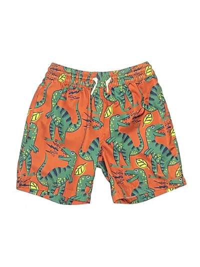 Pre-owned Sovereign Code Kids' Board Shorts In Orange