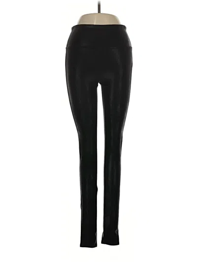 Pre-owned Spanx Active Pants In Black