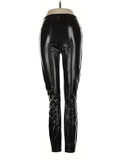 Pre-owned Spanx Active Pants In Black