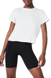 Spanx Butter Boxy Performance T-shirt In White