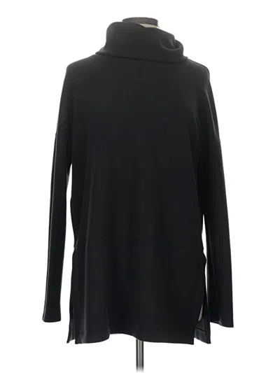 Pre-owned Spanx Long Sleeve Turtleneck In Black