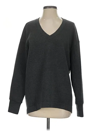 Pre-owned Spanx Pullover Sweater In Gray