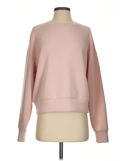 Pre-owned Spanx Sweatshirt In Pink