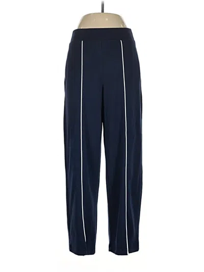 Pre-owned Spanx Track Pants In Blue