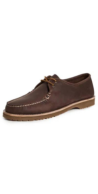 Sperry Mini Lug Captain's Oxford Loafers Mink Oil In Multi
