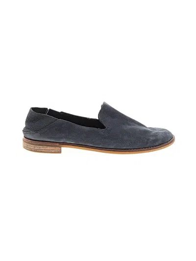 Pre-owned Sperry Top-sider® Flats Gray Shoes