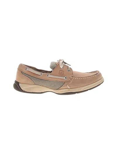 Pre-owned Sperry Top-sider® Flats Tan Shoes