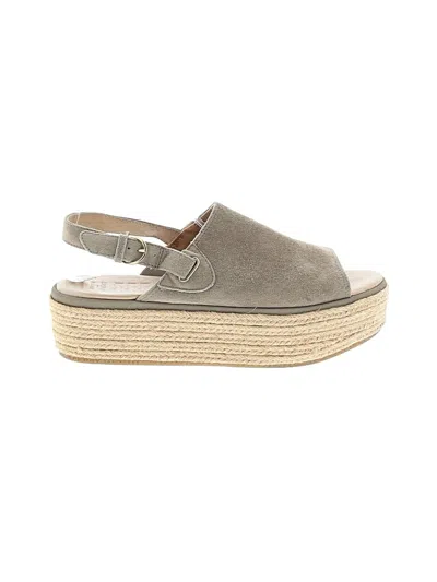 Pre-owned Sperry Top-sider® Wedges Gray Shoes