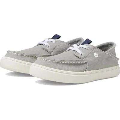 Sperry Kids' Youth  Offshore Gray Moc Toe Slip On Comfort Casual Shoes Hawk1024 In Grey