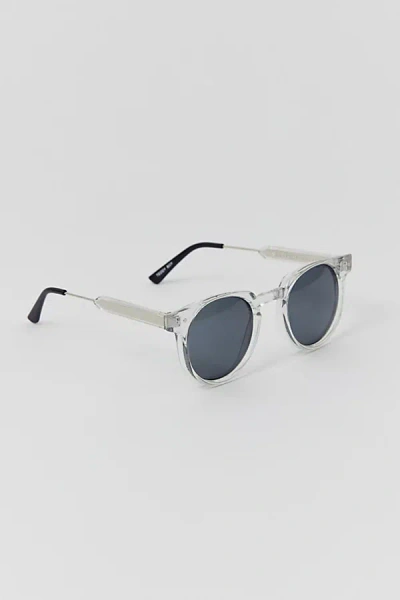 Spitfire Teddy Boy Sunglasses In Clear, Men's At Urban Outfitters In Metallic