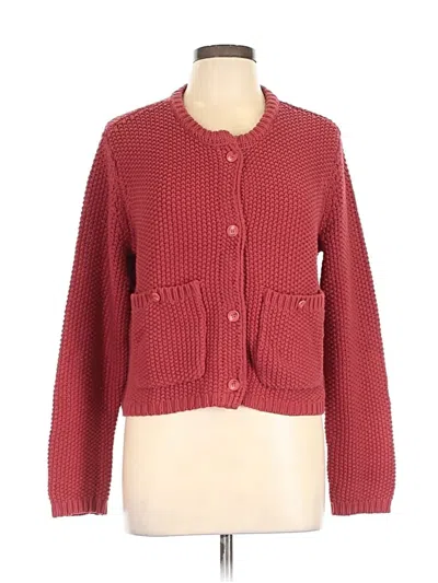 Pre-owned Splendid Cardigan Sweater In Red
