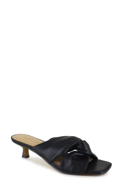 Splendid Hannah Kitten Heel Sandal In Black