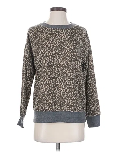 Pre-owned Splendid Pullover Sweater In Gray