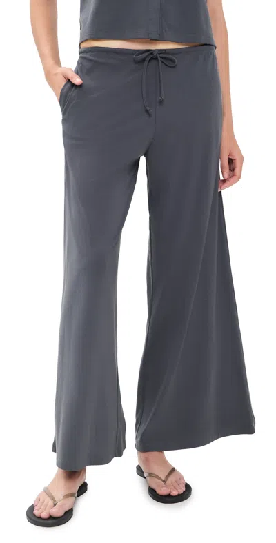 Splendid Sawyer Sandwash Pants Lead In Gray