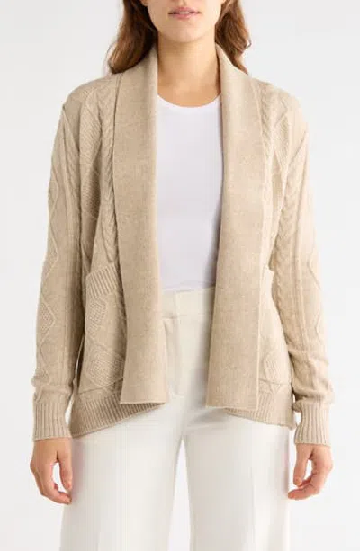 Splendid Stassi Open Front Cardigan In Gray