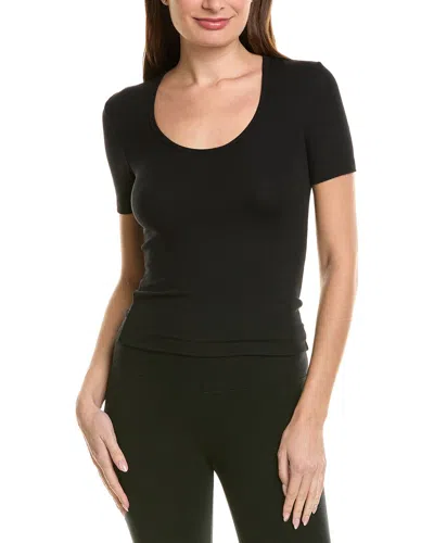 Splits59 Ashby Rib Short Sleeve T-shirt In Black