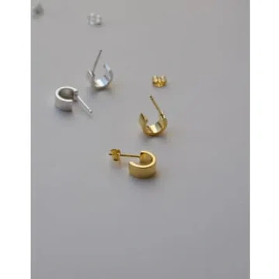 Spoiled Life Lines And Current ‘dana' Cuff Band Earrings In Gold