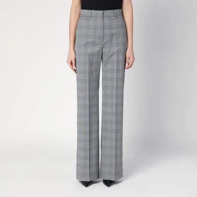 Sportmax Prince Of Wales Check Pants In Black