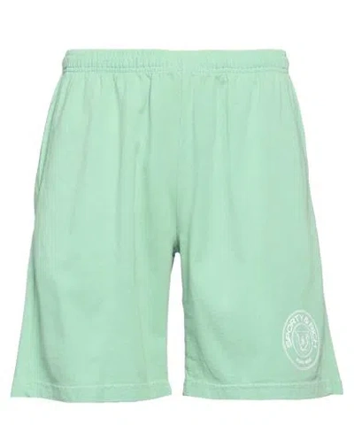 Sporty And Rich Sporty & Rich Man Shorts & Bermuda Shorts Light Green Size L Cotton