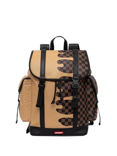 Sprayground Henny Melt Monte Carlo Backpack In Brown