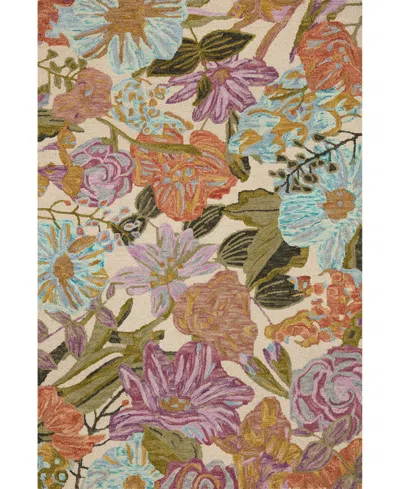 Spring Valley Home Belladonna Blm-04 8'6" X 11'6" Area Rug In Ivory