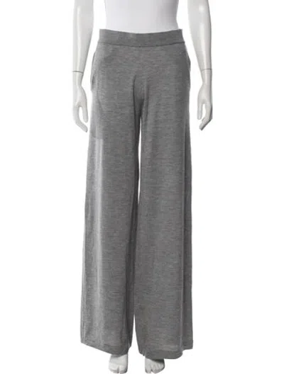 Pre-owned Sprwmn Cashmere Wide Leg Pants W/ Tags In Grey