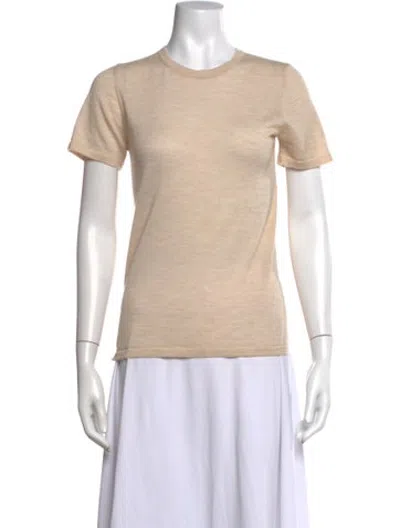 Pre-owned Sprwmn Crew Neck Short Sleeve T-shirt In Neutrals