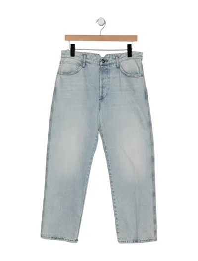 Pre-owned Sprwmn Mid-rise Straight Leg Jeans W/ Tags In Blue